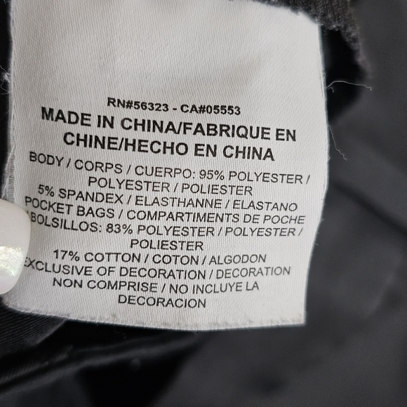 Nike Quick Dry Flat Front Black cargo Golf Shorts Mens Size 40 - Picture 7 of 8